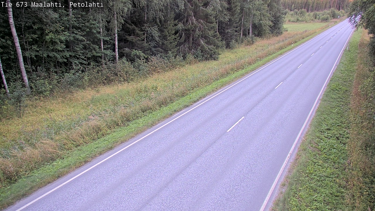 Weather Camera Image Road 673 Maalahti, Petolahti, Maalahti, Pohjanmaa