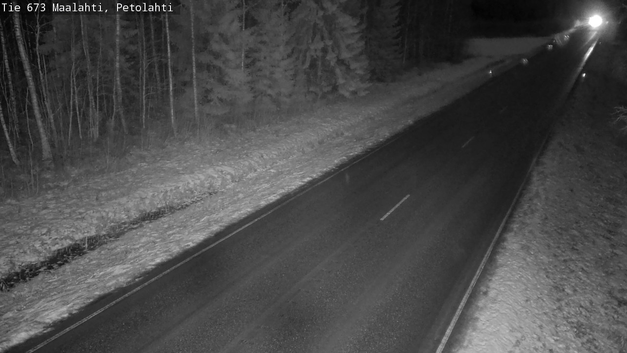 Weather Camera Image Väg 673 Malax, Petalax, Maalahti, Pohjanmaa