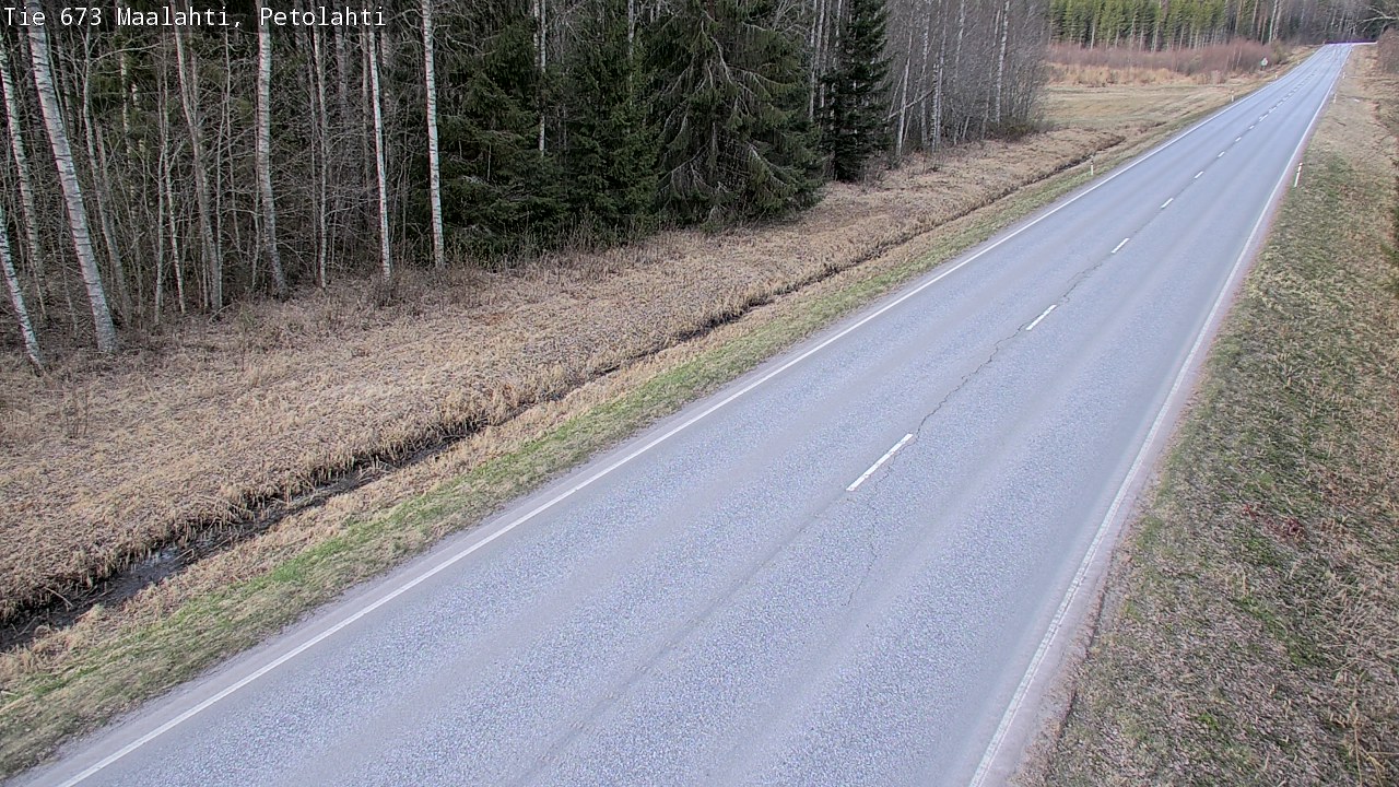 Weather Camera Image Road 673 Maalahti, Petolahti, Maalahti, Pohjanmaa