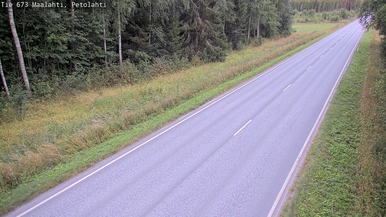 Weather Camera Image Road 673 Maalahti, Petolahti, Maalahti, Pohjanmaa