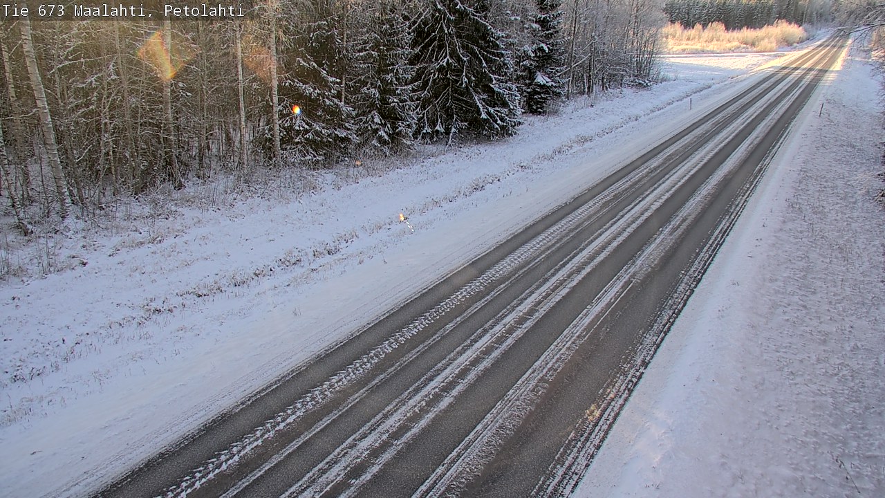 Weather Camera Image Road 673 Maalahti, Petolahti, Maalahti, Pohjanmaa
