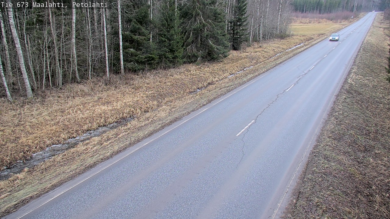 Weather Camera Image Road 673 Maalahti, Petolahti, Maalahti, Pohjanmaa