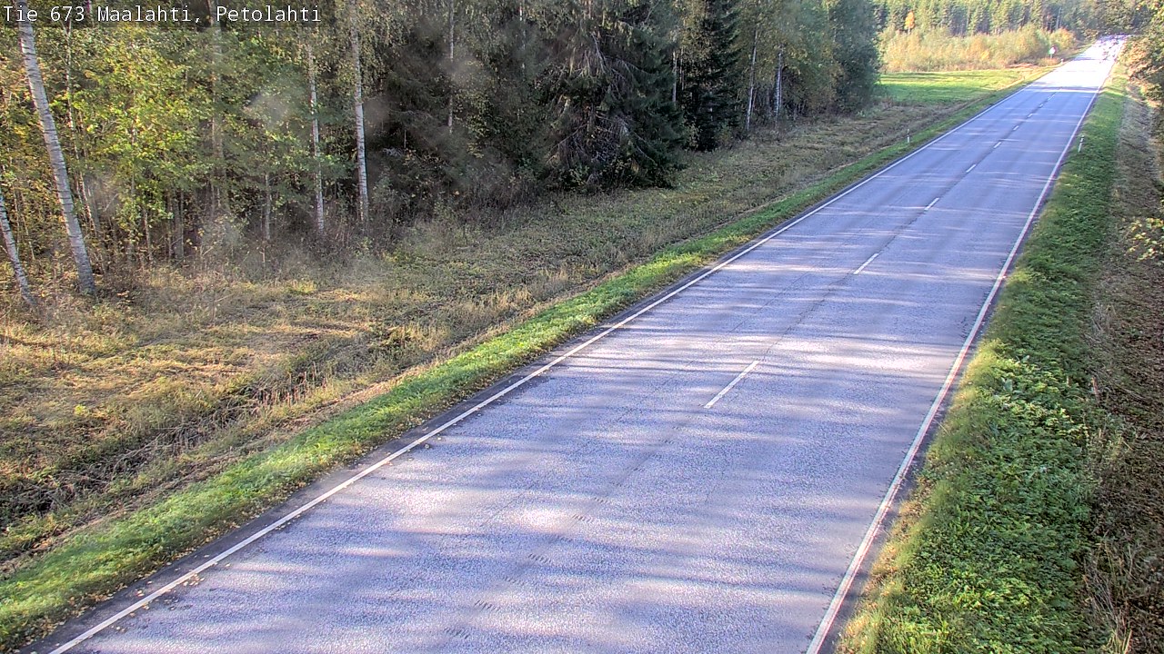 Weather Camera Image Road 673 Maalahti, Petolahti, Maalahti, Pohjanmaa