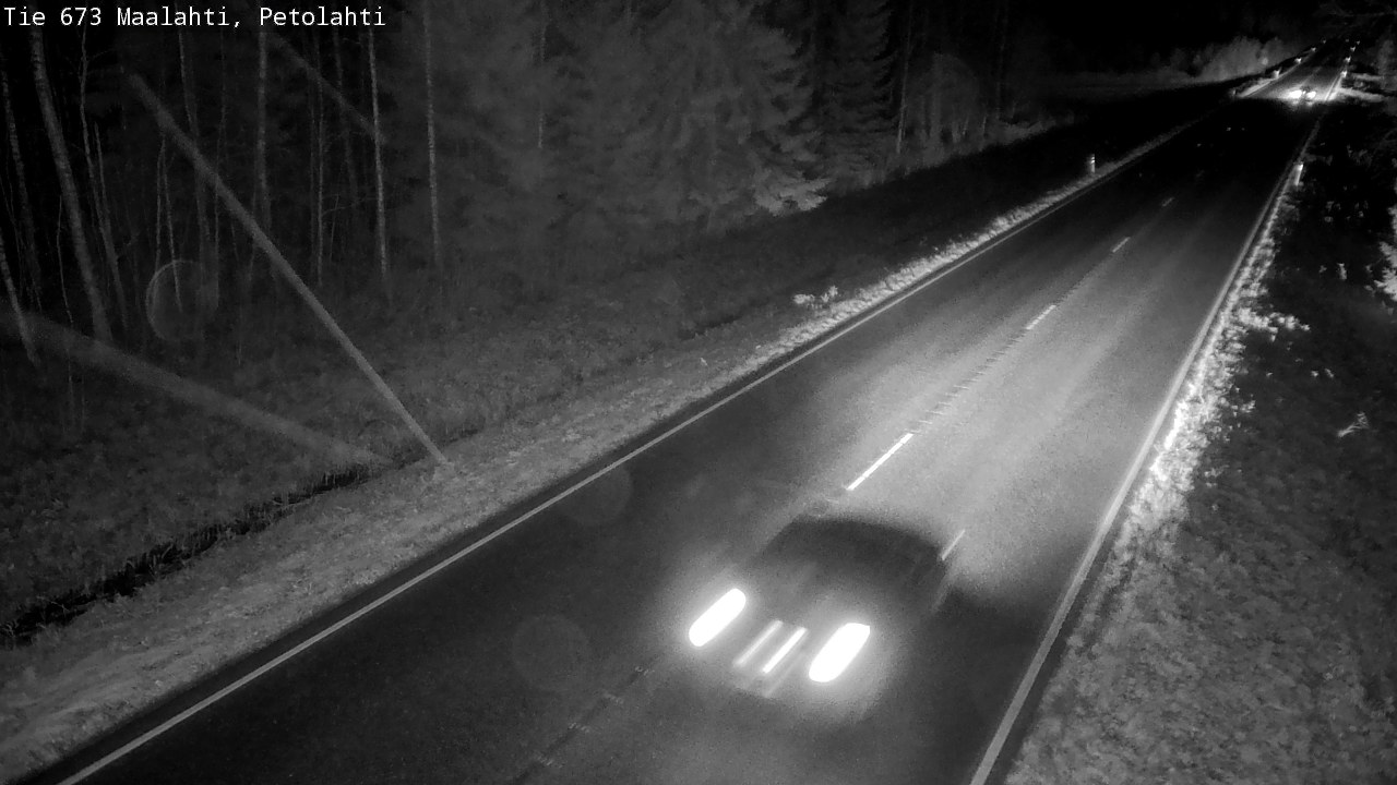 Weather Camera Image Road 673 Maalahti, Petolahti, Maalahti, Pohjanmaa