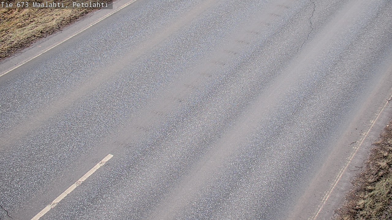 Weather Camera Image Väg 673 Malax, Petalax, Maalahti, Pohjanmaa