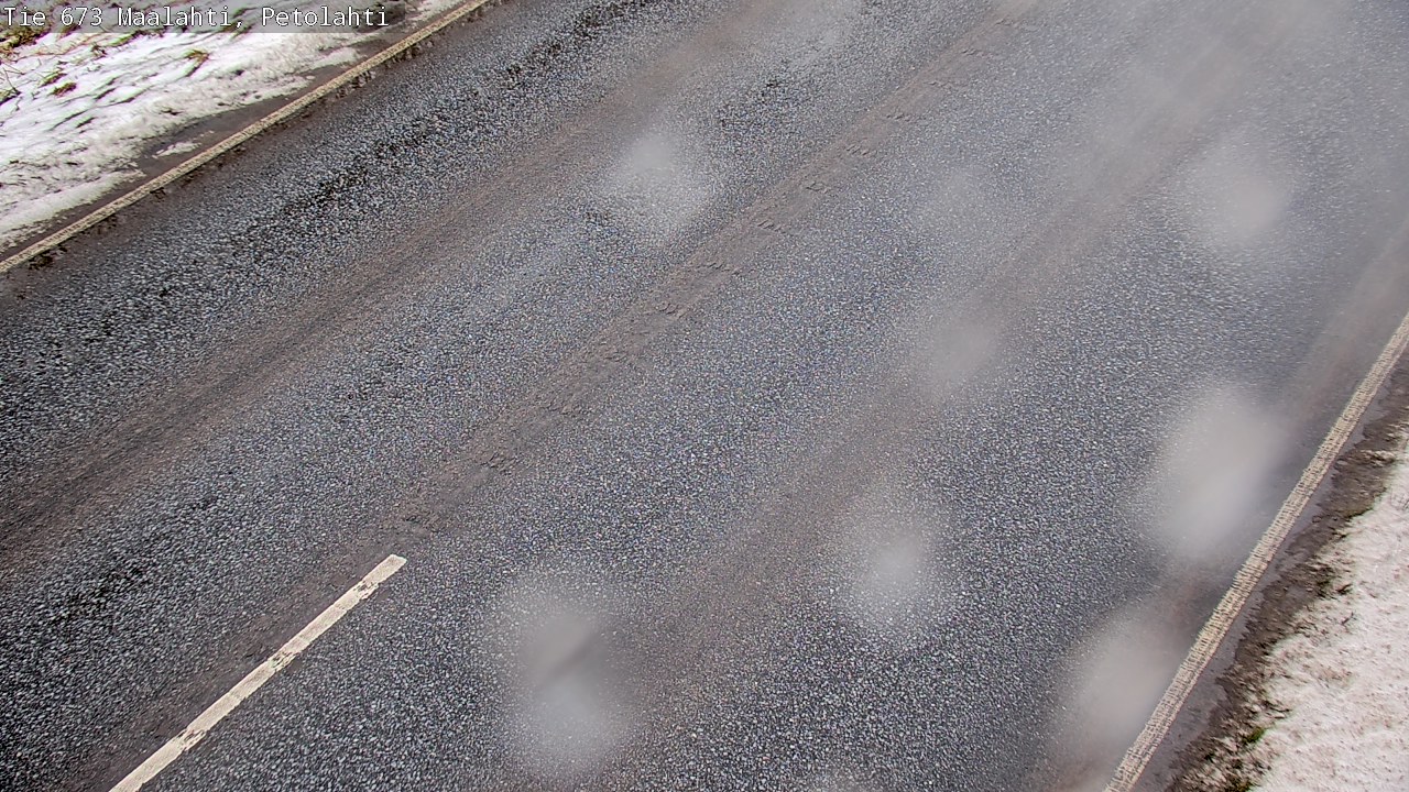 Weather Camera Image Väg 673 Malax, Petalax, Maalahti, Pohjanmaa