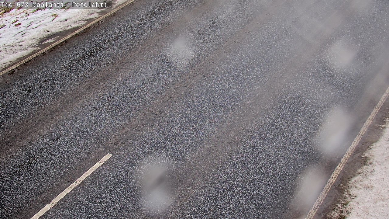 Weather Camera Image Väg 673 Malax, Petalax, Maalahti, Pohjanmaa