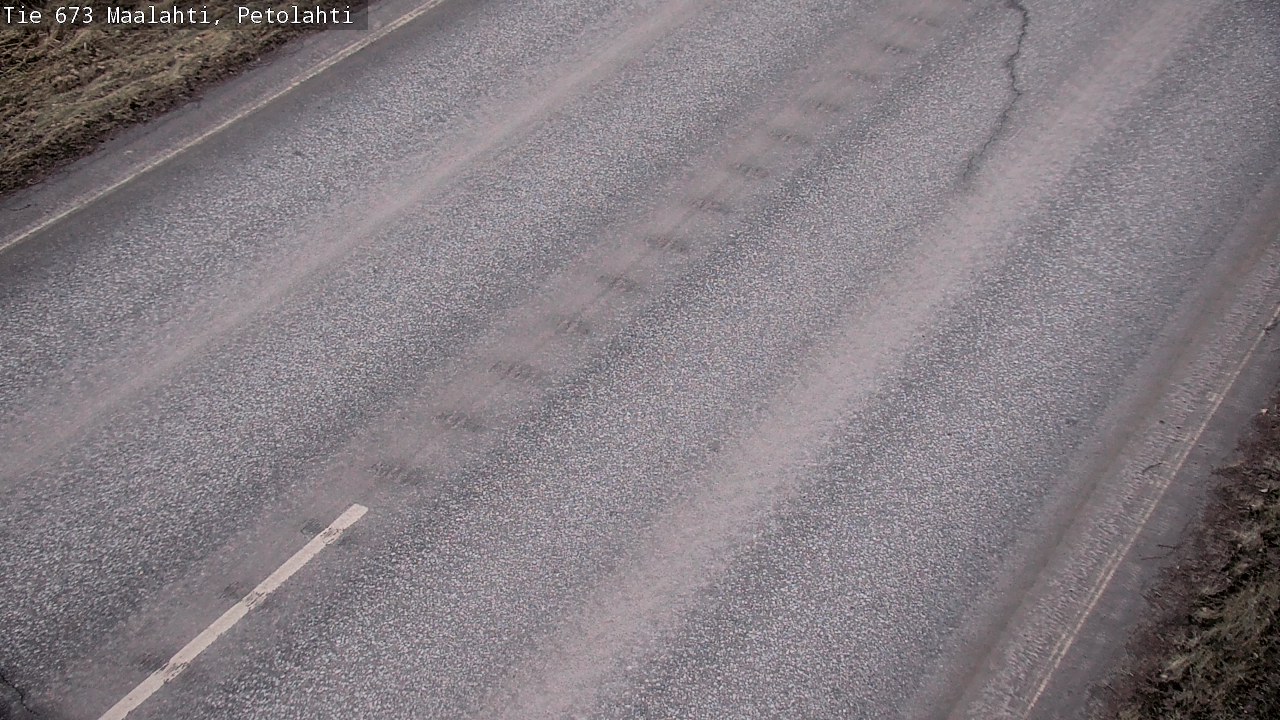 Weather Camera Image Väg 673 Malax, Petalax, Maalahti, Pohjanmaa