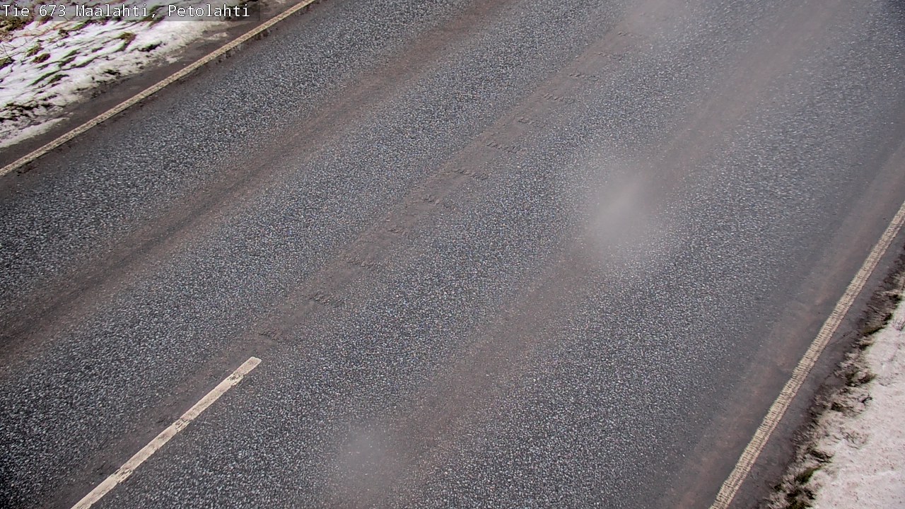 Weather Camera Image Väg 673 Malax, Petalax, Maalahti, Pohjanmaa