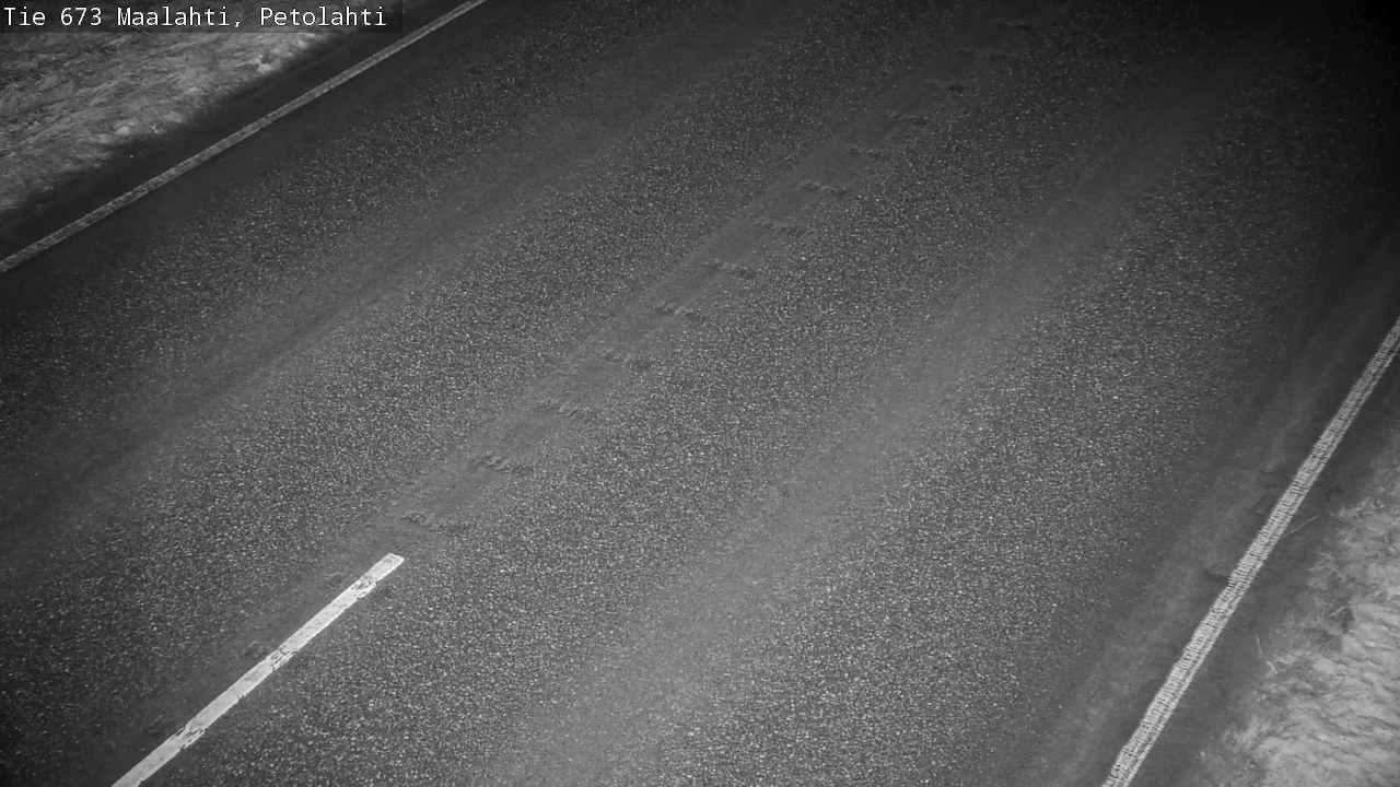 Weather Camera Image Väg 673 Malax, Petalax, Maalahti, Pohjanmaa