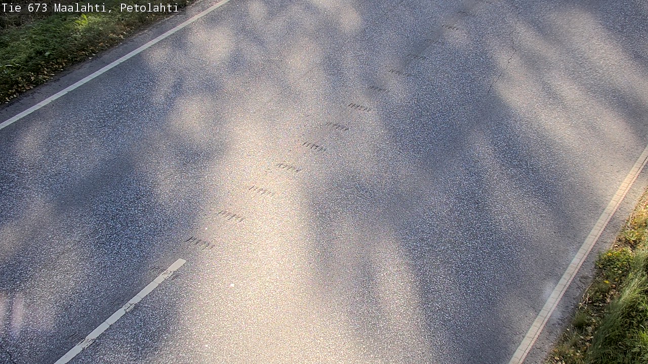 Weather Camera Image Väg 673 Malax, Petalax, Maalahti, Pohjanmaa