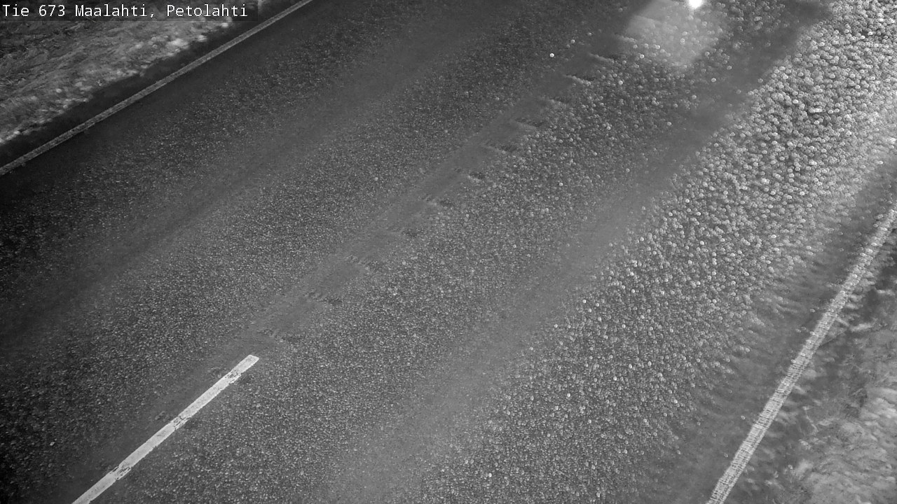 Weather Camera Image Väg 673 Malax, Petalax, Maalahti, Pohjanmaa