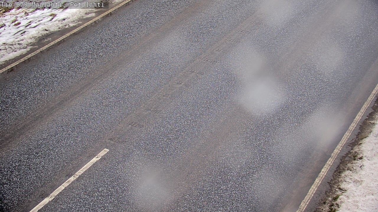Weather Camera Image Väg 673 Malax, Petalax, Maalahti, Pohjanmaa