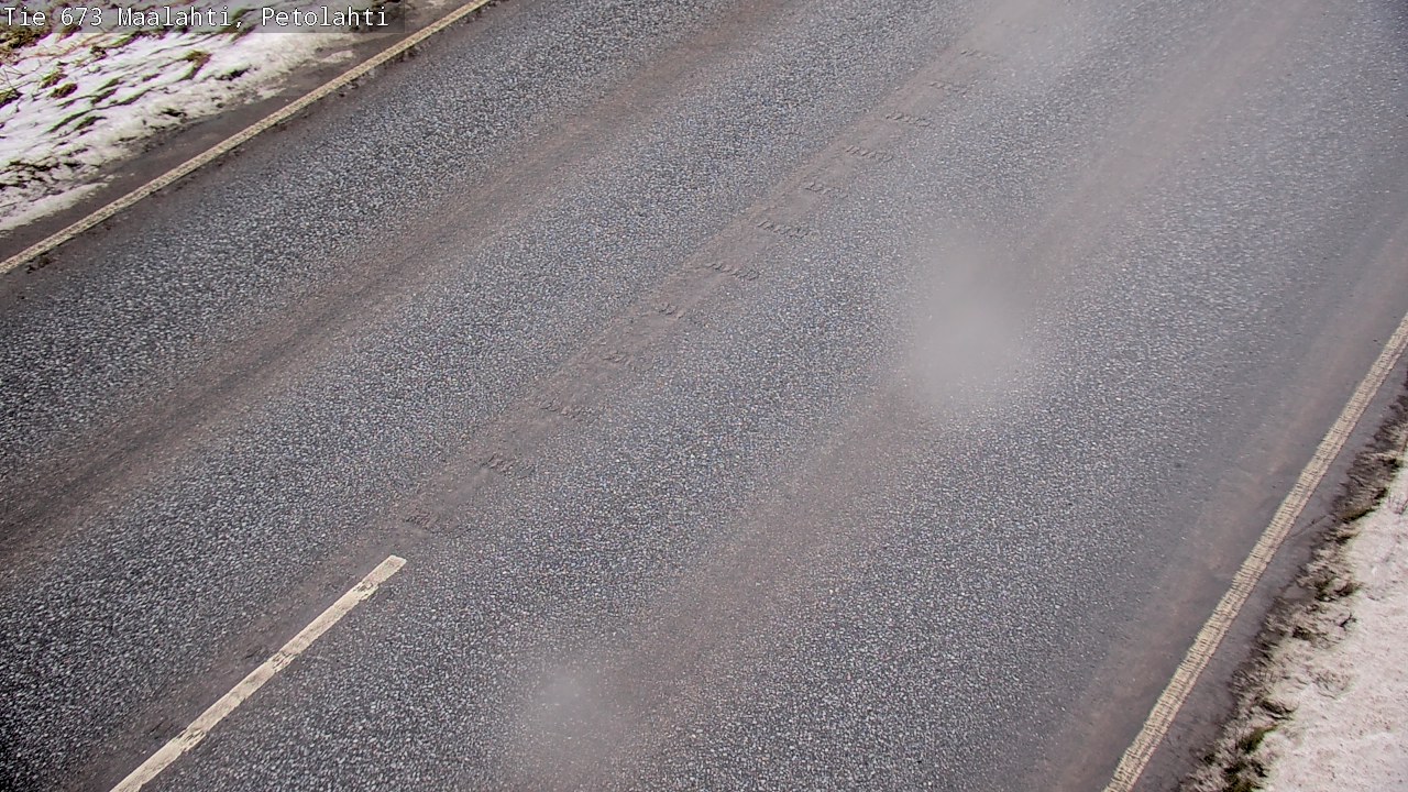 Weather Camera Image Väg 673 Malax, Petalax, Maalahti, Pohjanmaa