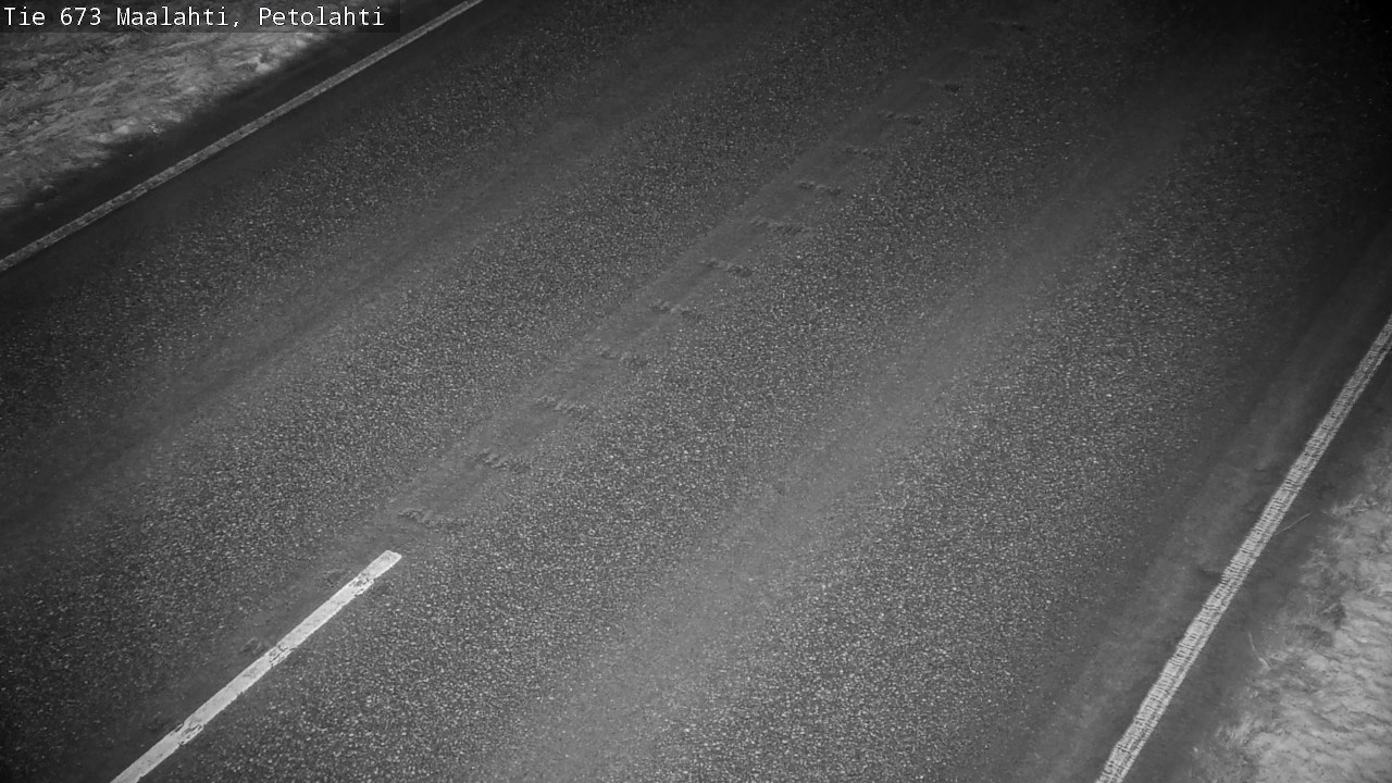 Weather Camera Image Väg 673 Malax, Petalax, Maalahti, Pohjanmaa