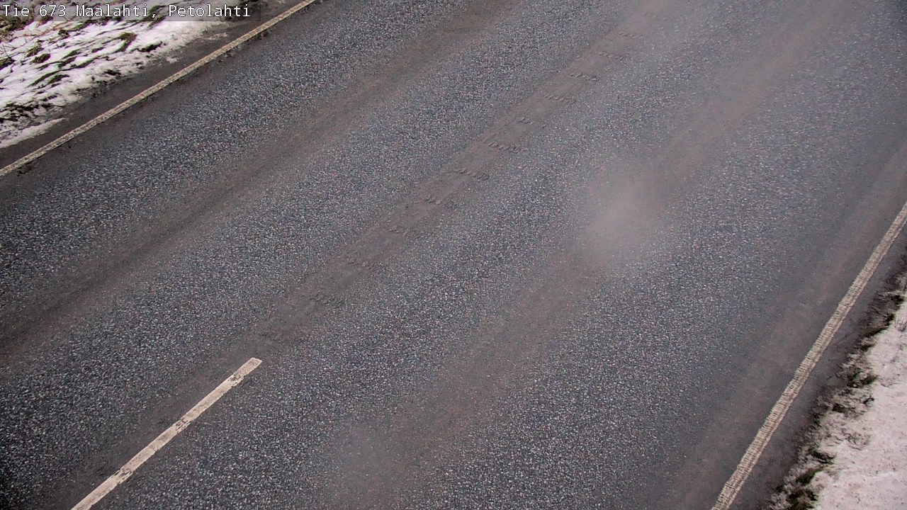 Weather Camera Image Väg 673 Malax, Petalax, Maalahti, Pohjanmaa