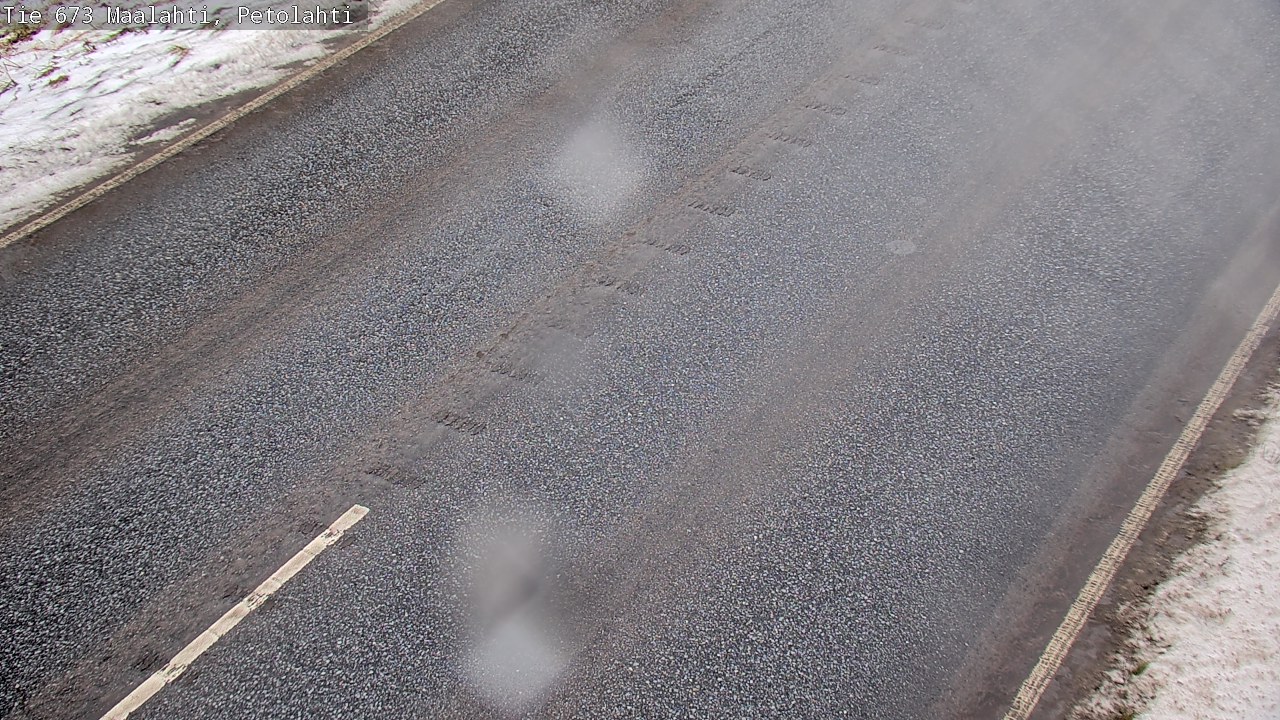 Weather Camera Image Väg 673 Malax, Petalax, Maalahti, Pohjanmaa