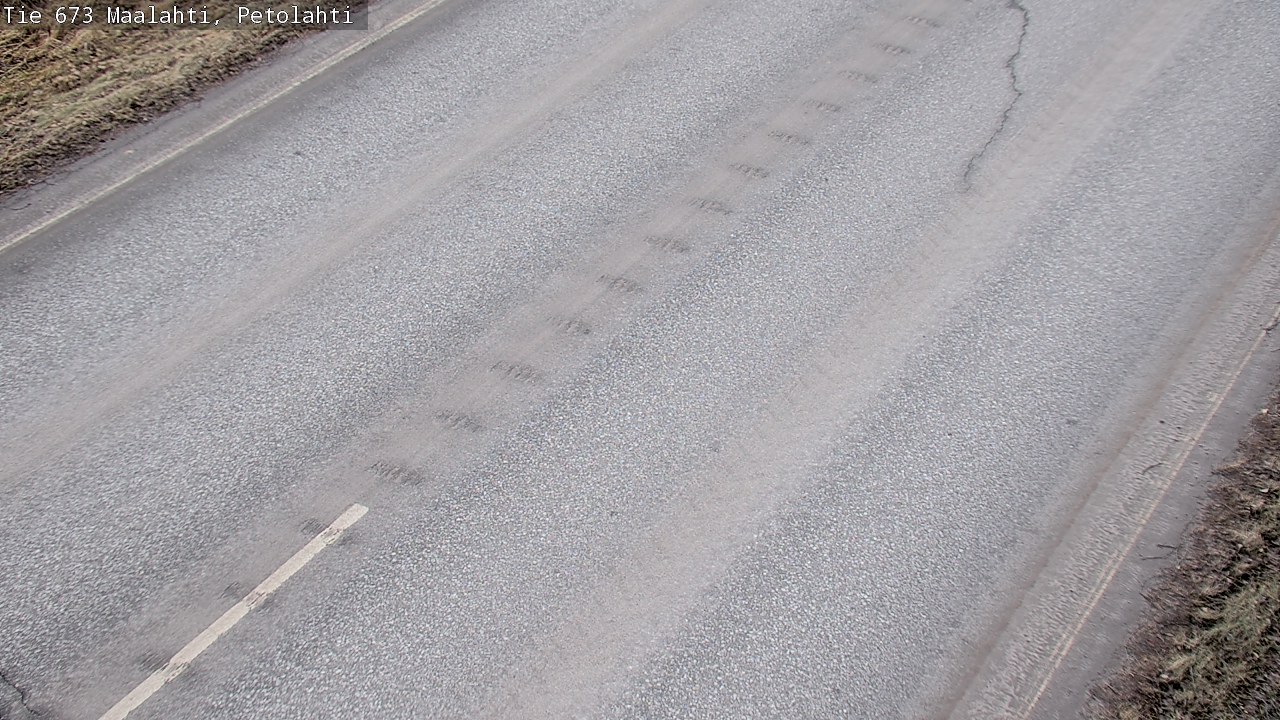 Weather Camera Image Väg 673 Malax, Petalax, Maalahti, Pohjanmaa