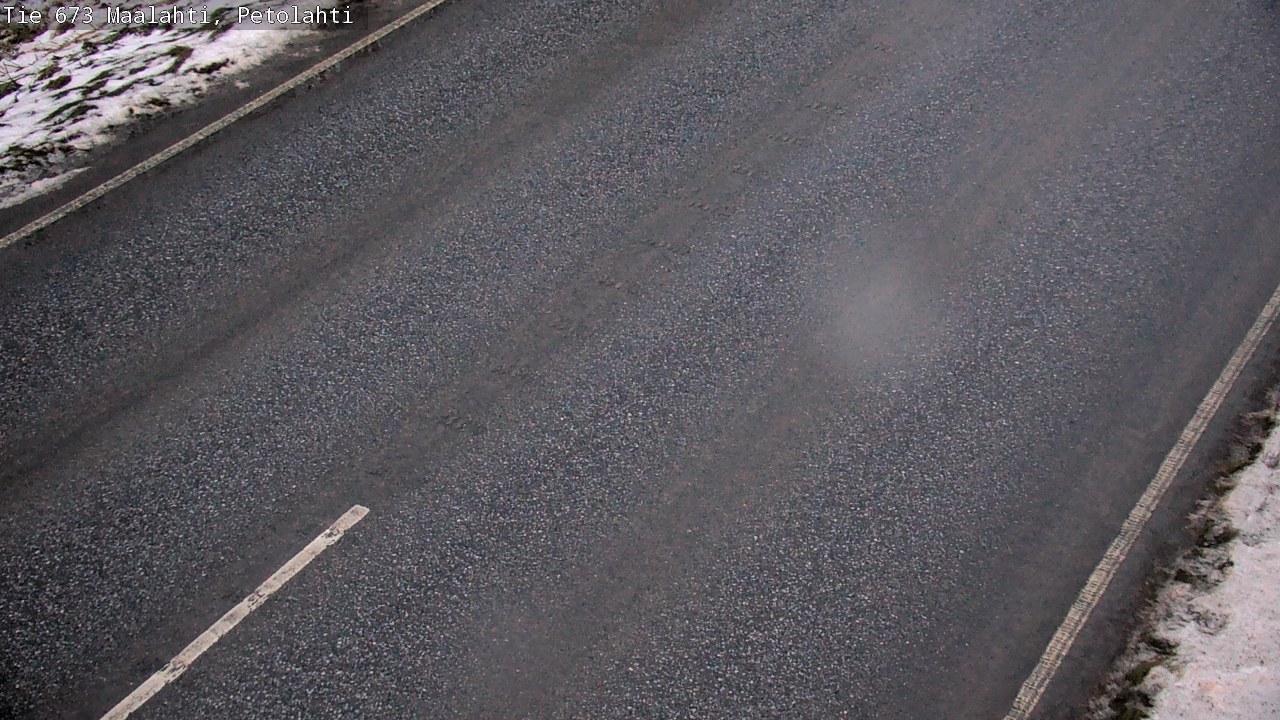 Weather Camera Image Väg 673 Malax, Petalax, Maalahti, Pohjanmaa
