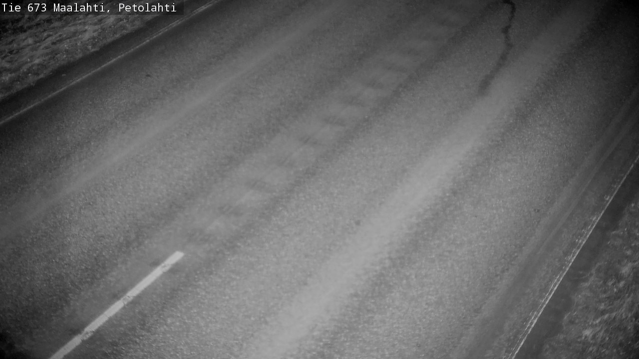 Weather Camera Image Väg 673 Malax, Petalax, Maalahti, Pohjanmaa