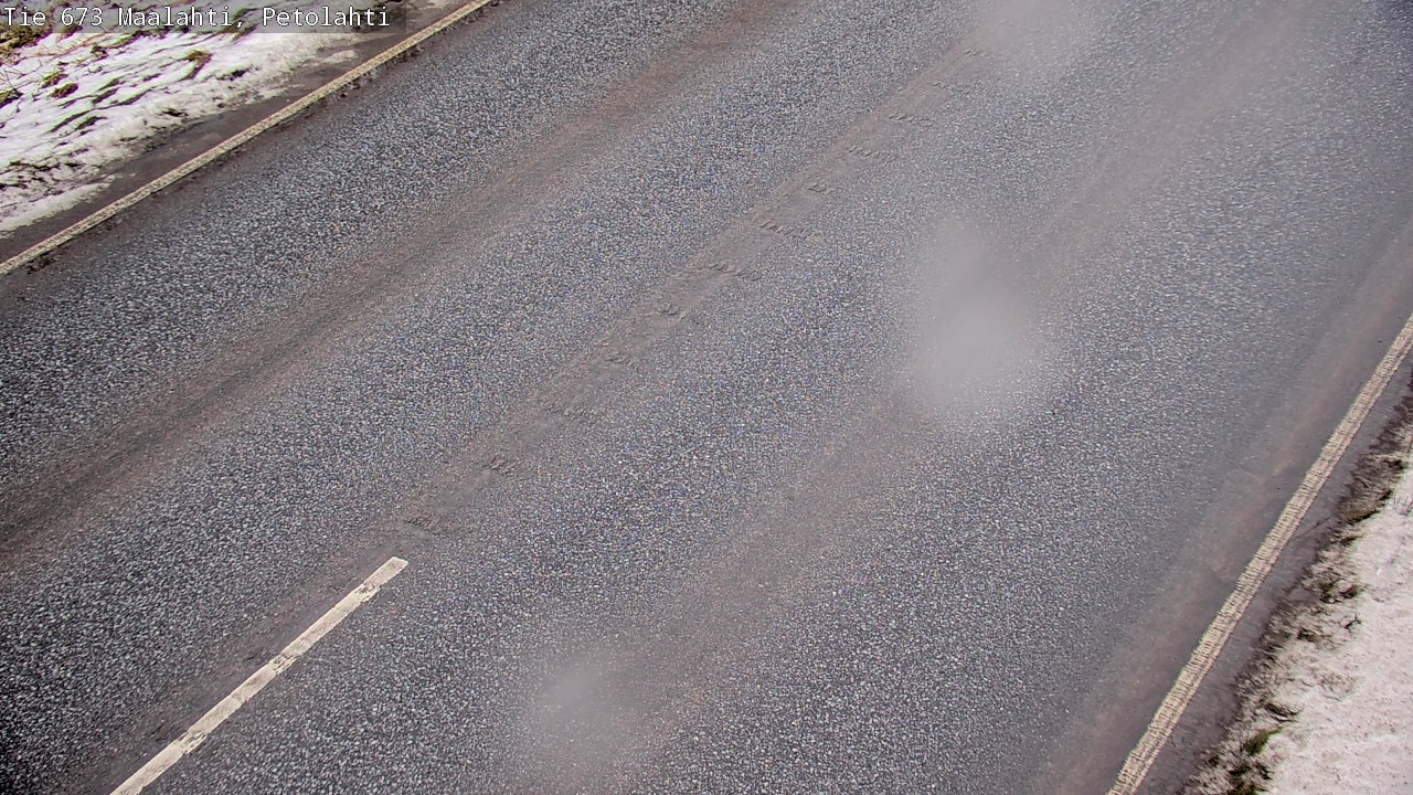 Weather Camera Image Väg 673 Malax, Petalax, Maalahti, Pohjanmaa