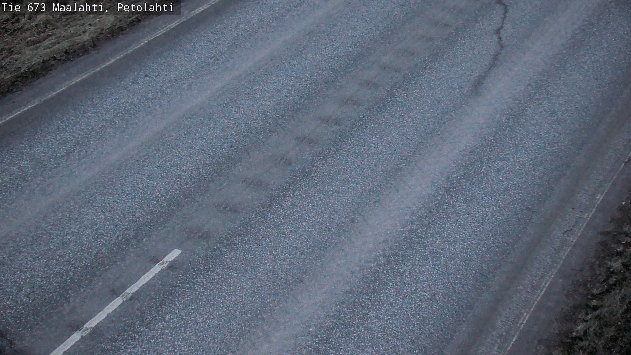 Weather Camera Image Väg 673 Malax, Petalax, Maalahti, Pohjanmaa