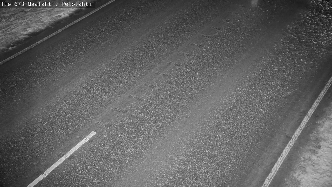 Weather Camera Image Väg 673 Malax, Petalax, Maalahti, Pohjanmaa