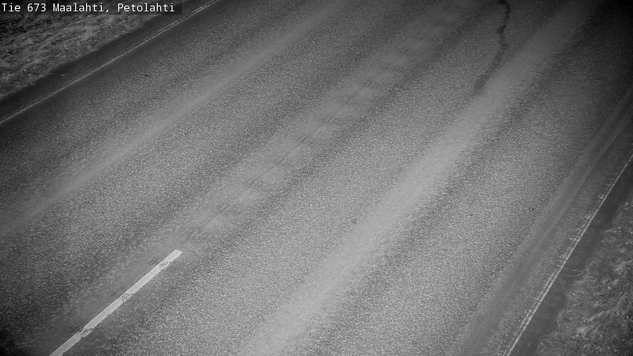 Weather Camera Image Väg 673 Malax, Petalax, Maalahti, Pohjanmaa