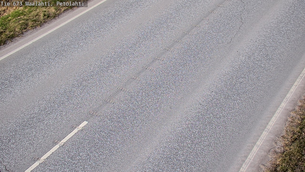 Weather Camera Image Väg 673 Malax, Petalax, Maalahti, Pohjanmaa