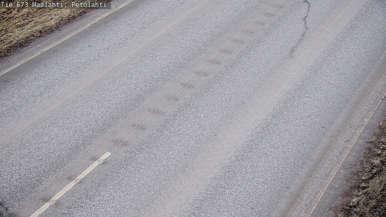 Weather Camera Image Väg 673 Malax, Petalax, Maalahti, Pohjanmaa