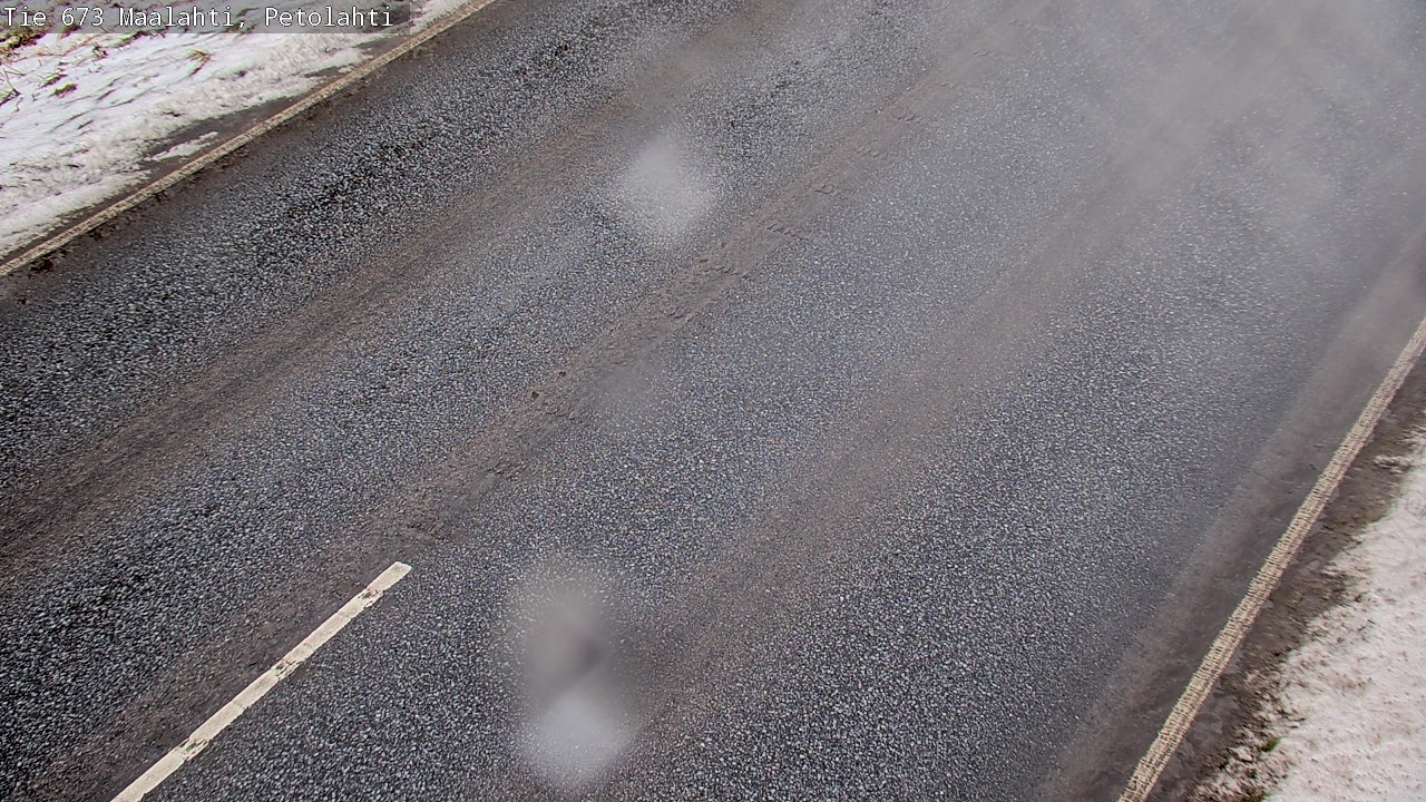 Weather Camera Image Väg 673 Malax, Petalax, Maalahti, Pohjanmaa