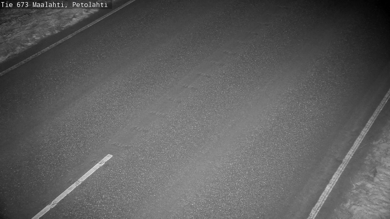 Weather Camera Image Väg 673 Malax, Petalax, Maalahti, Pohjanmaa