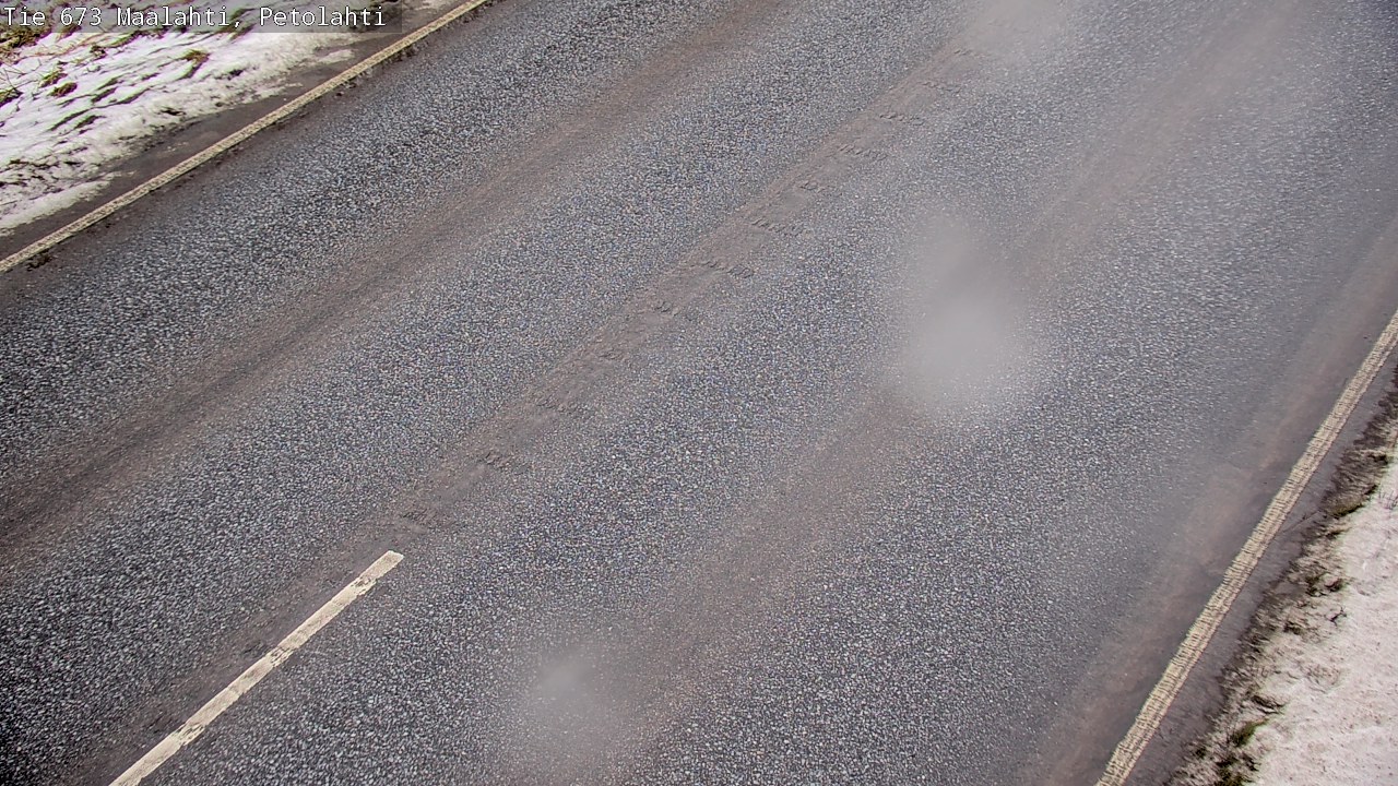 Weather Camera Image Väg 673 Malax, Petalax, Maalahti, Pohjanmaa