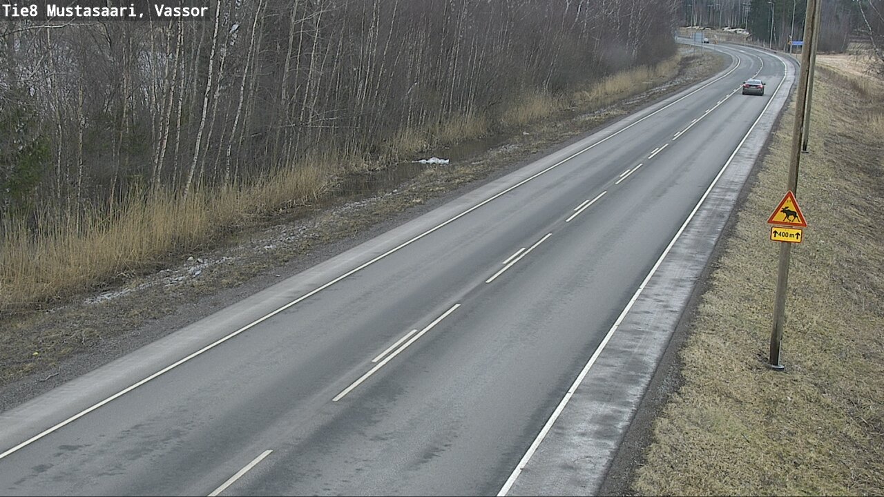 Weather Camera Image Road 8 Mustasaari, Vassor, Mustasaari, Pohjanmaa