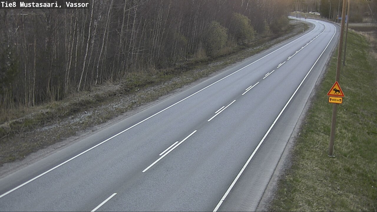 Weather Camera Image Road 8 Mustasaari, Vassor, Mustasaari, Pohjanmaa