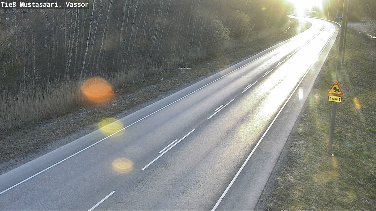 Weather Camera Image Road 8 Mustasaari, Vassor, Mustasaari, Pohjanmaa