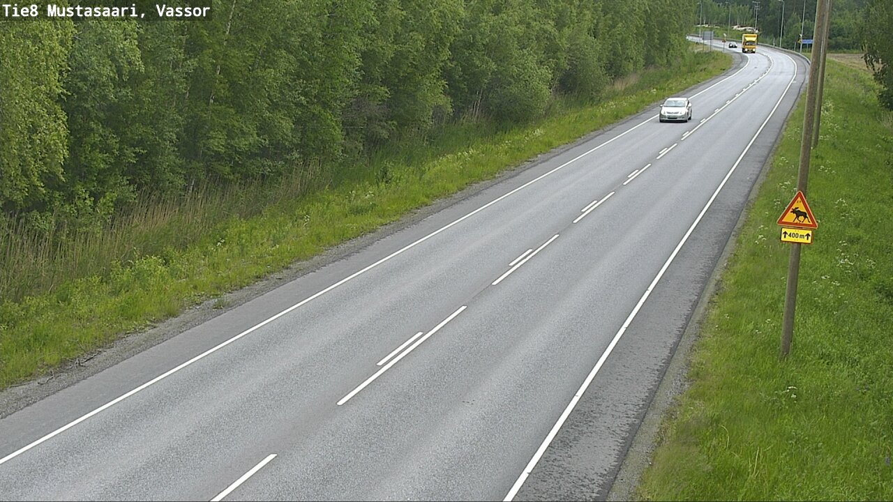 Weather Camera Image Väg 8 Korsholm, Vassor, Mustasaari, Pohjanmaa