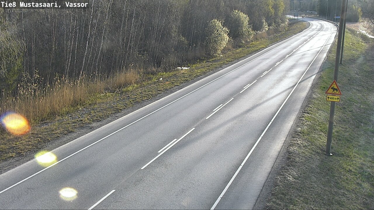 Weather Camera Image Road 8 Mustasaari, Vassor, Mustasaari, Pohjanmaa
