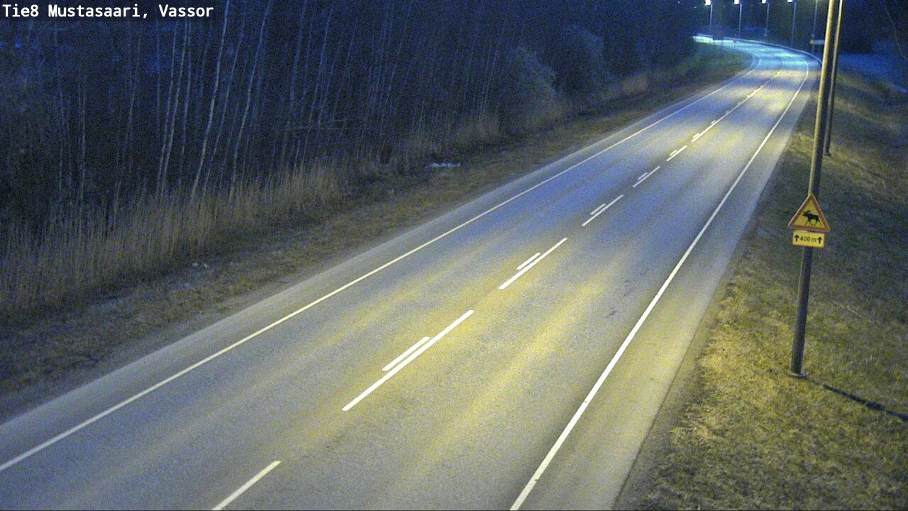 Weather Camera Image Road 8 Mustasaari, Vassor, Mustasaari, Pohjanmaa