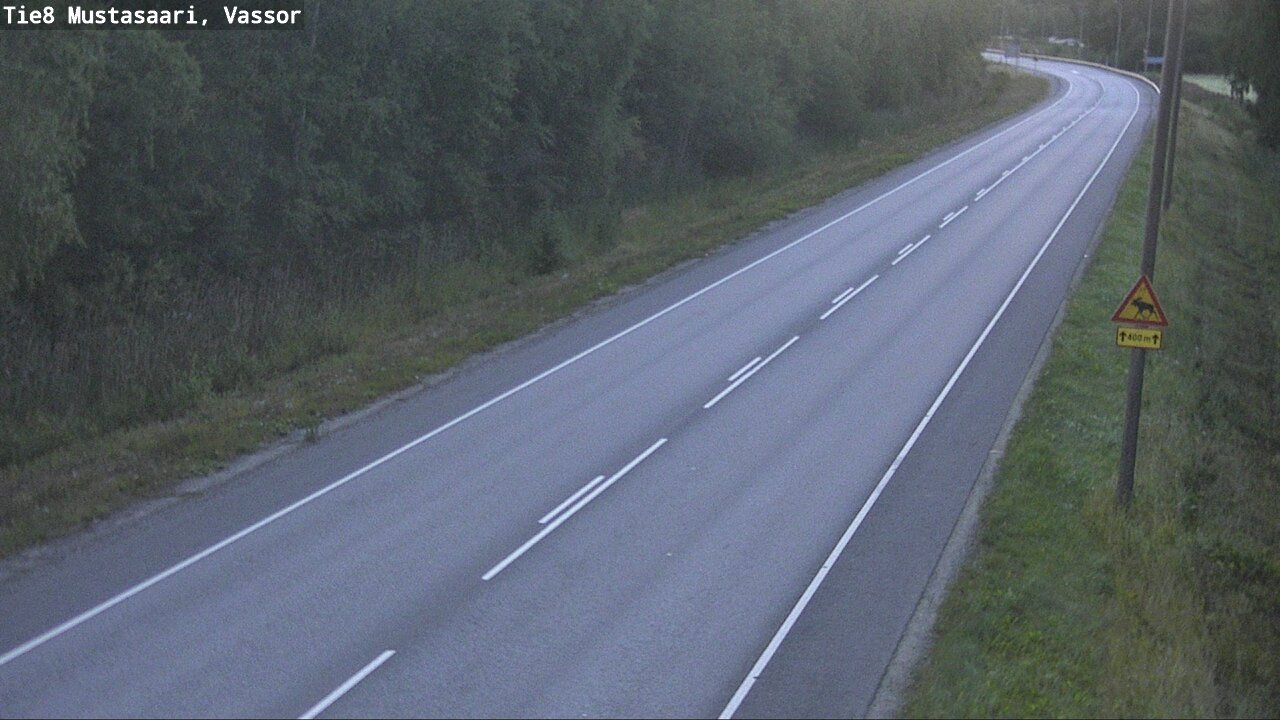 Weather Camera Image Väg 8 Korsholm, Vassor, Mustasaari, Pohjanmaa