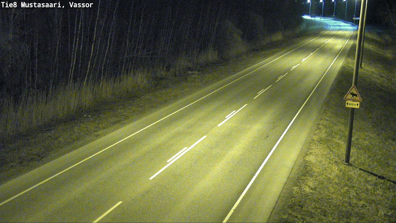 Weather Camera Image Road 8 Mustasaari, Vassor, Mustasaari, Pohjanmaa
