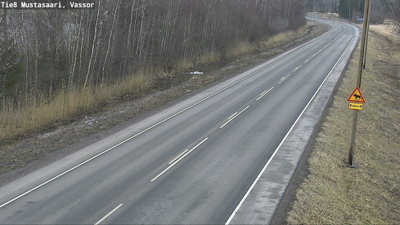 Weather Camera Image Road 8 Mustasaari, Vassor, Mustasaari, Pohjanmaa