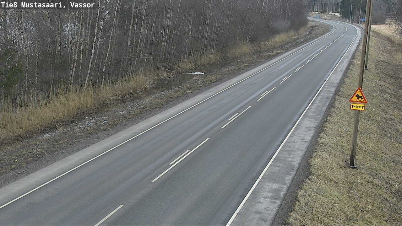 Weather Camera Image Road 8 Mustasaari, Vassor, Mustasaari, Pohjanmaa