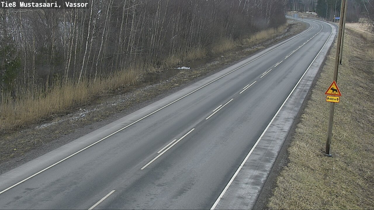 Weather Camera Image Road 8 Mustasaari, Vassor, Mustasaari, Pohjanmaa