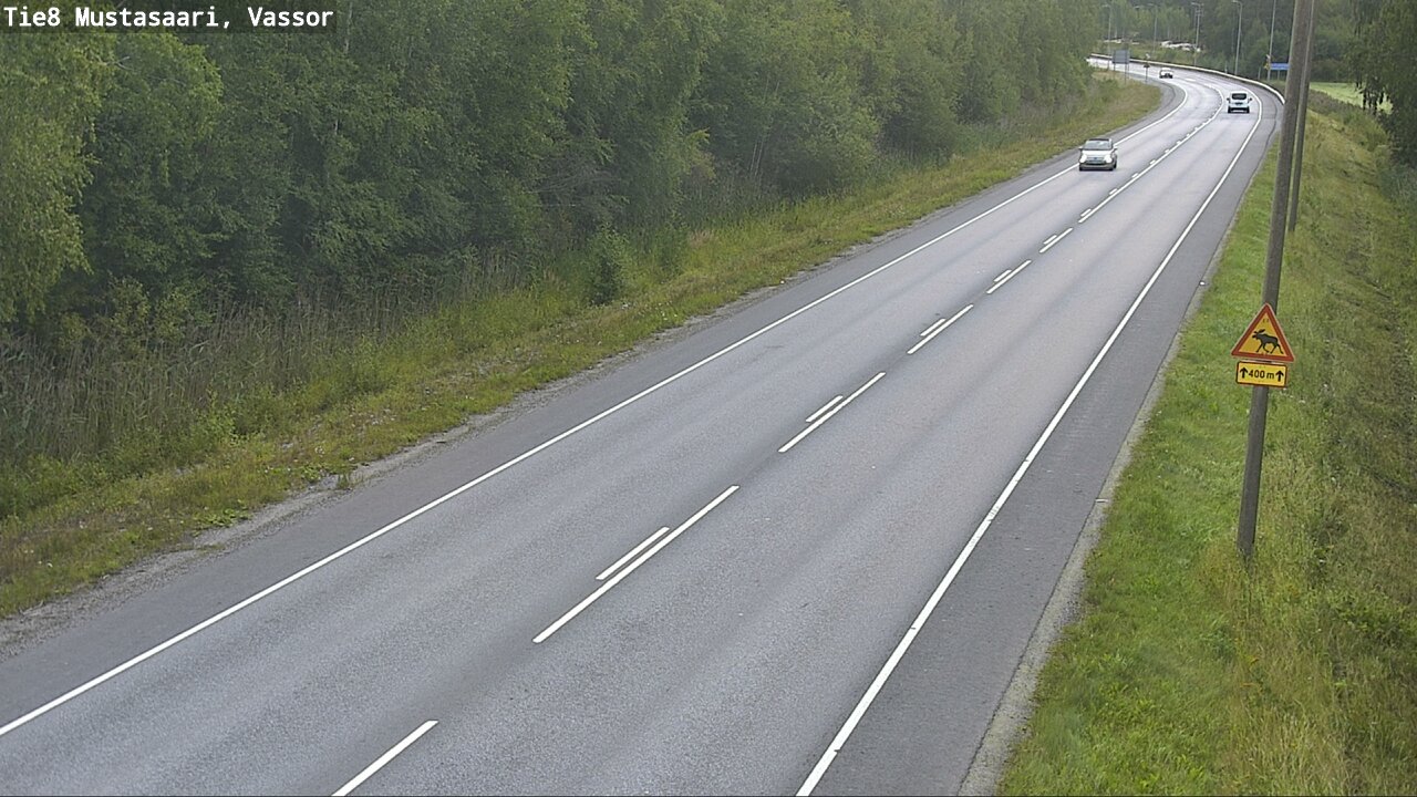 Weather Camera Image Väg 8 Korsholm, Vassor, Mustasaari, Pohjanmaa