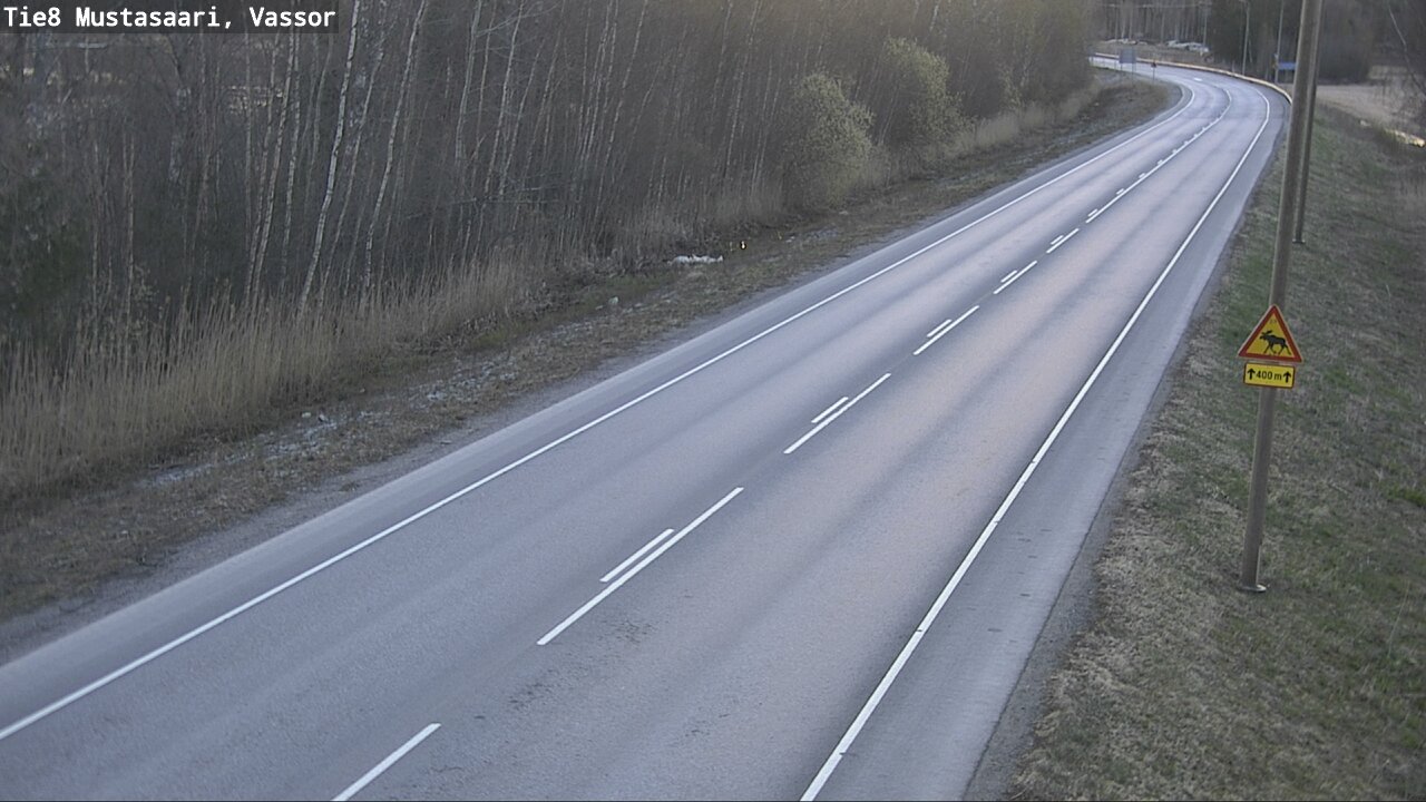 Weather Camera Image Road 8 Mustasaari, Vassor, Mustasaari, Pohjanmaa