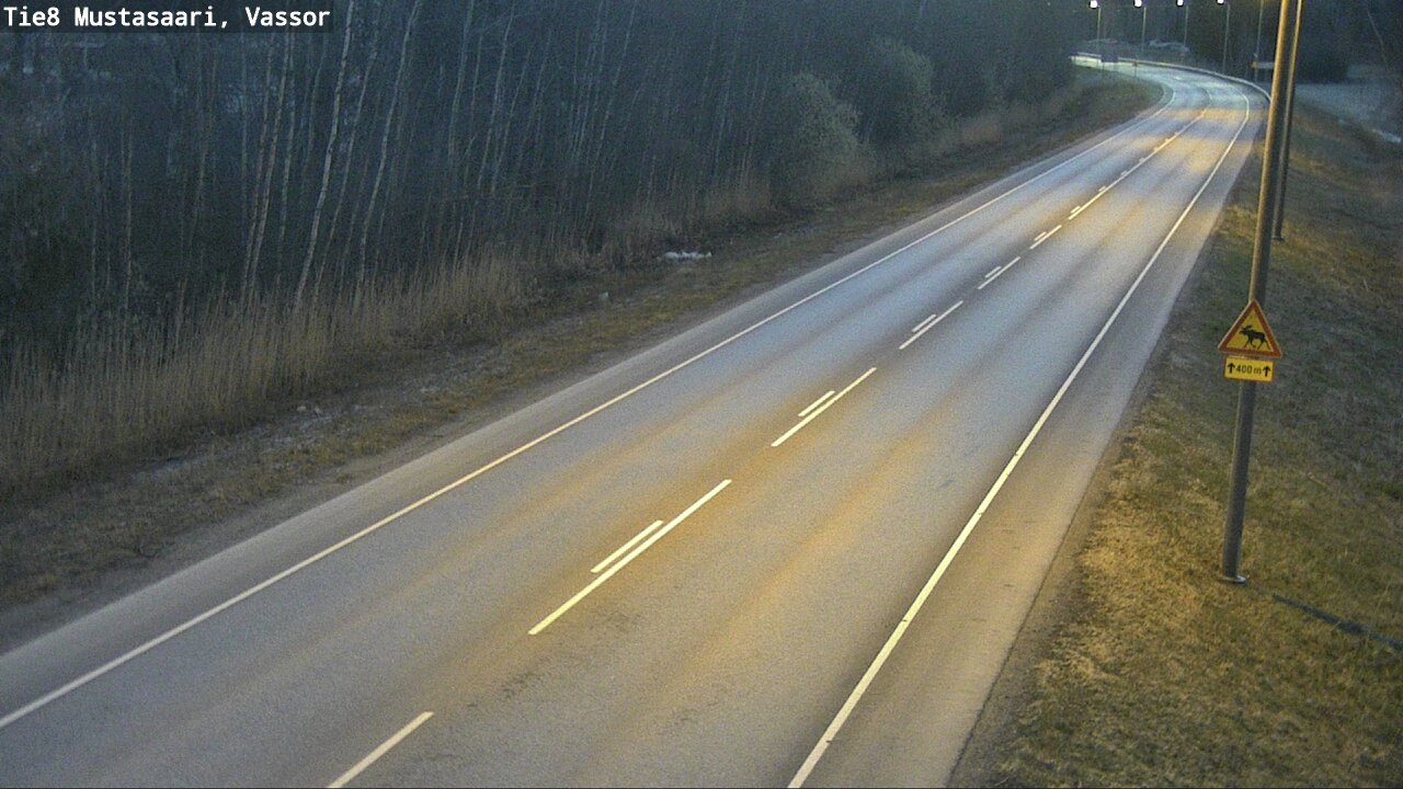 Weather Camera Image Road 8 Mustasaari, Vassor, Mustasaari, Pohjanmaa