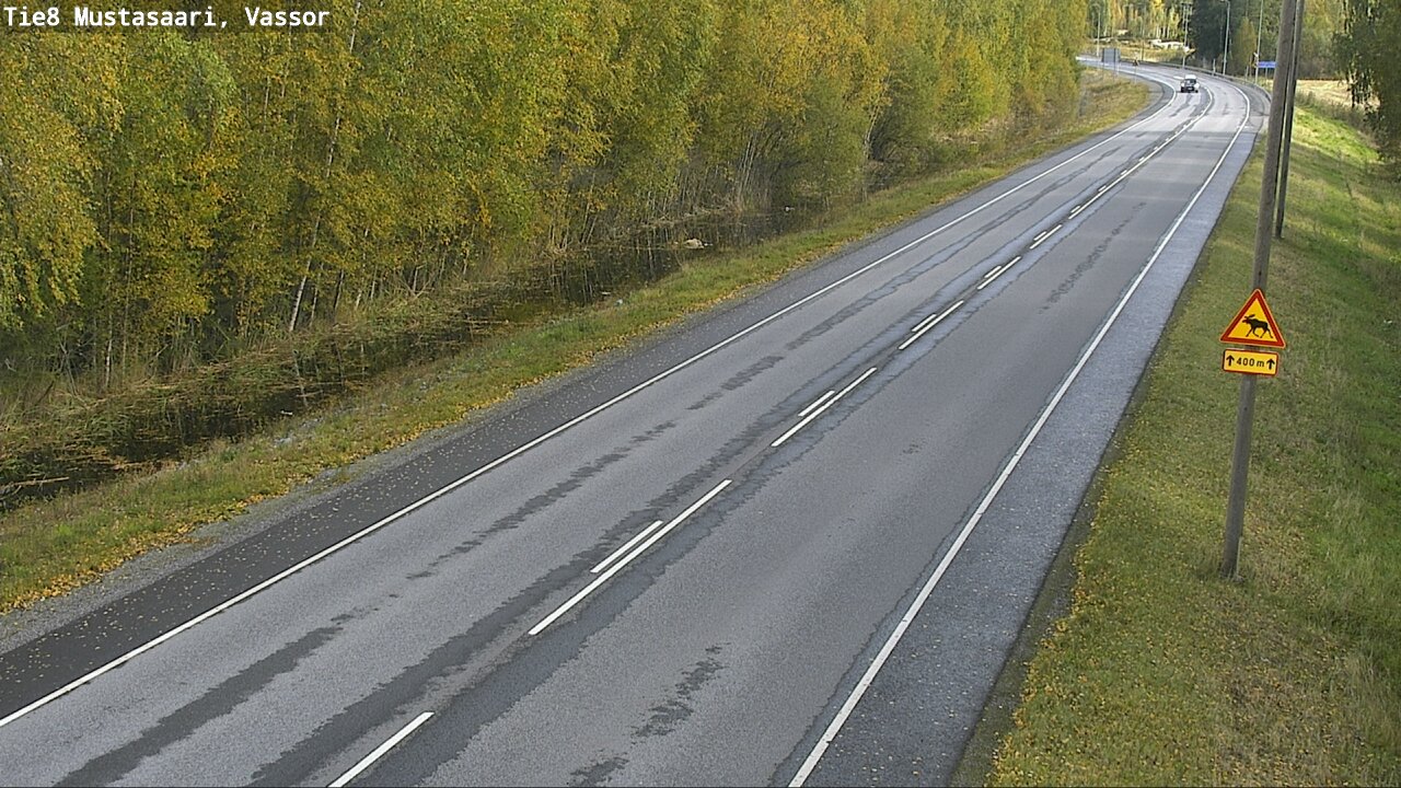 Weather Camera Image Road 8 Mustasaari, Vassor, Mustasaari, Pohjanmaa
