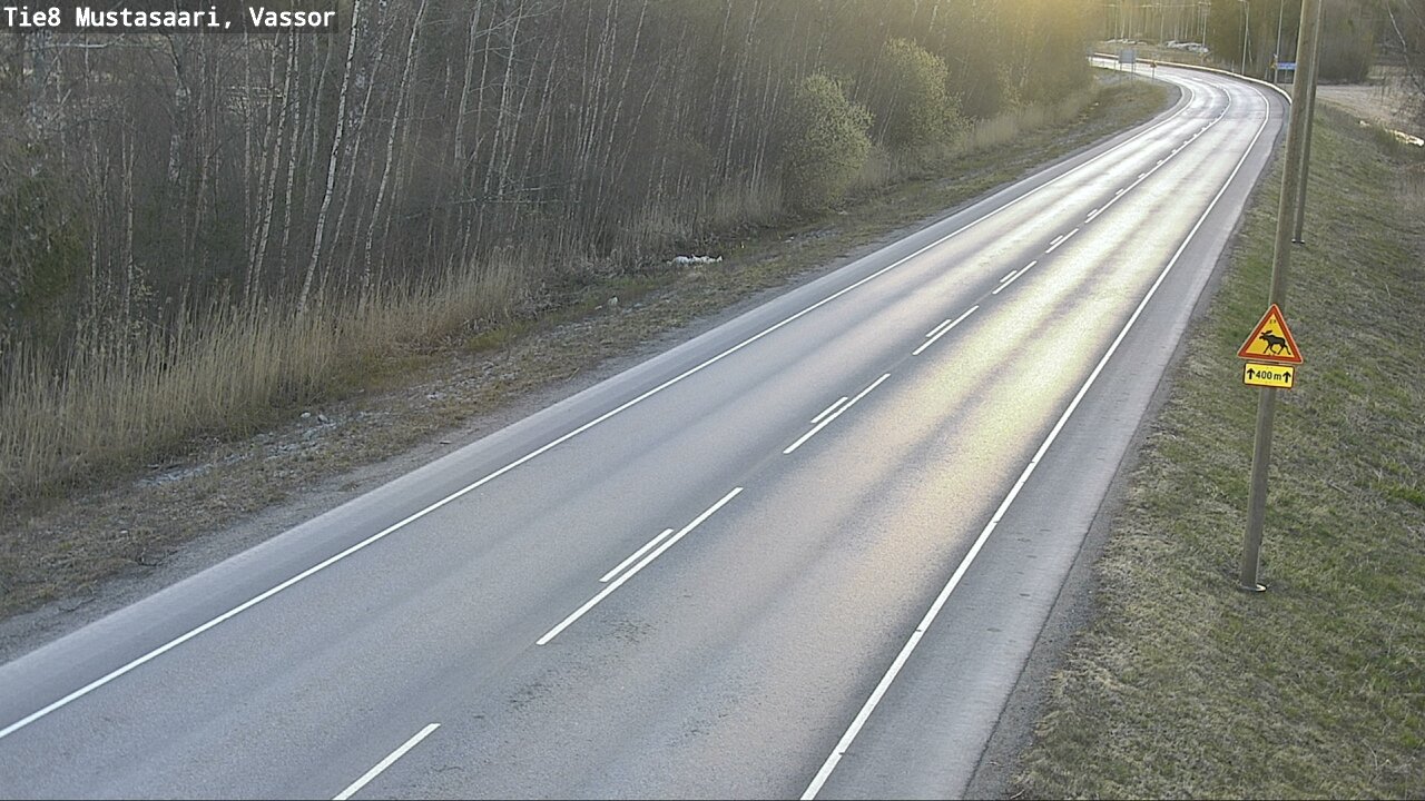 Weather Camera Image Road 8 Mustasaari, Vassor, Mustasaari, Pohjanmaa