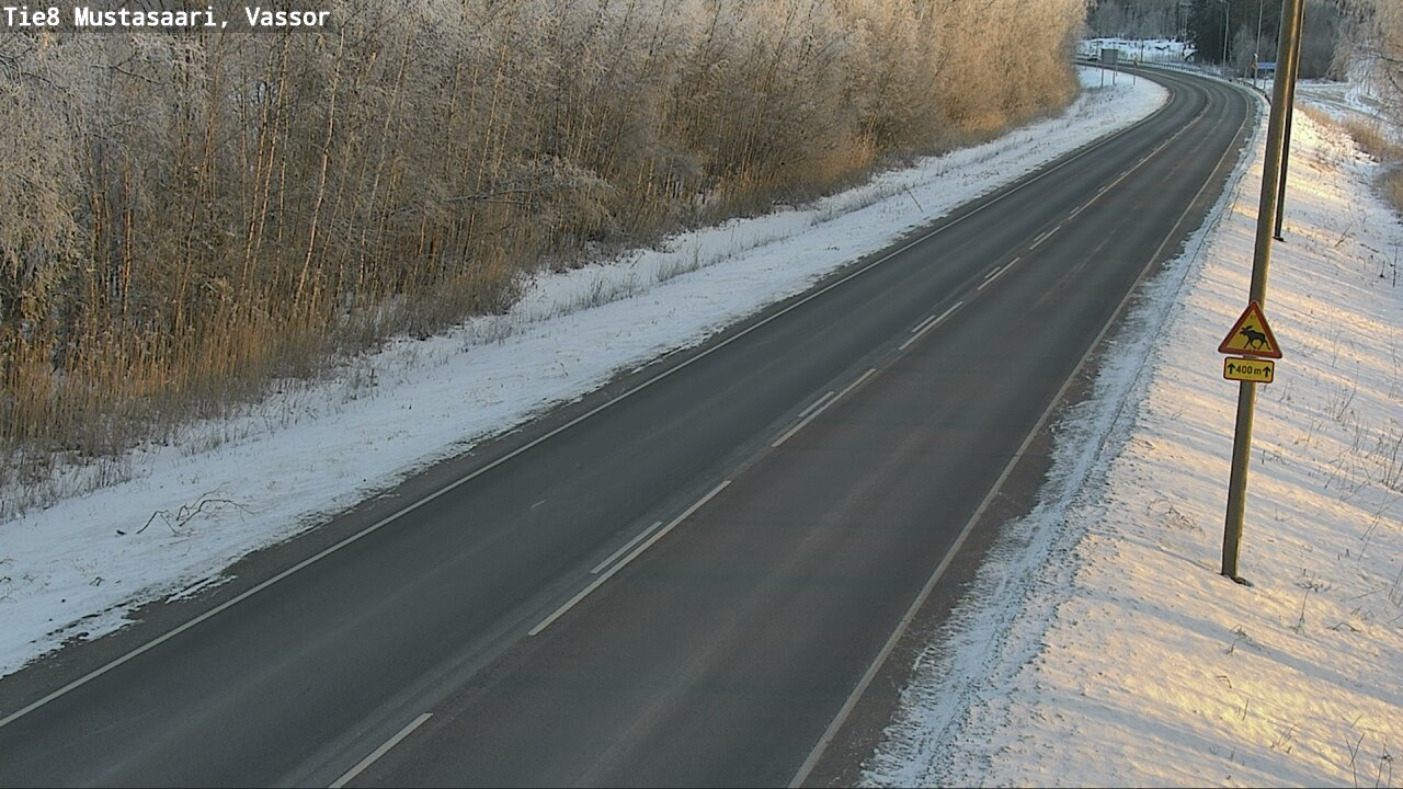 Weather Camera Image Road 8 Mustasaari, Vassor, Mustasaari, Pohjanmaa